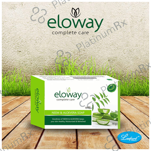 Eloway Neem & Aloe Vera Soap 75gm