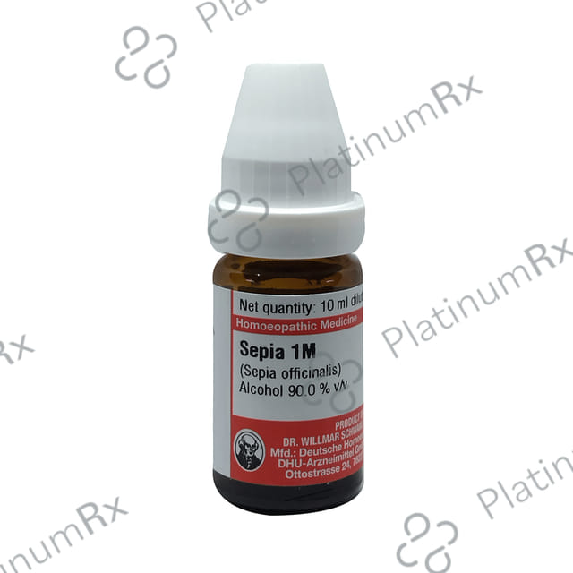Dr Willmar Schwabe Germany Sepia Dilution 1M