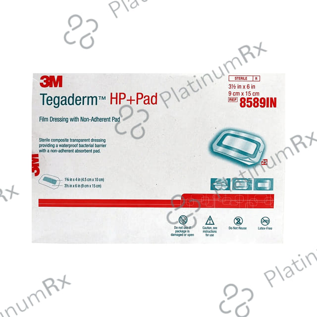 3M Tegaderm HP Plus Pad 8589IN 1 Film