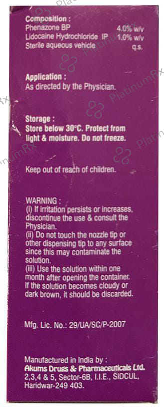 Lidozone Ear Drop 5ml