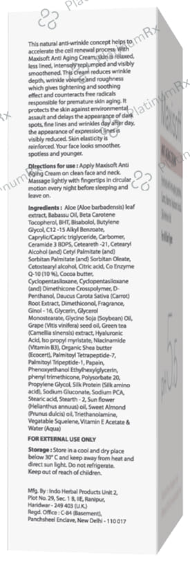 Maxisoft Anti Aging Cream