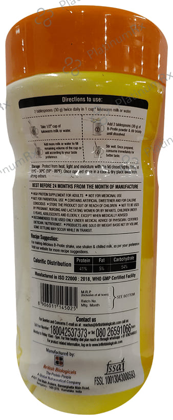 B Protin Mango Powder 200gm