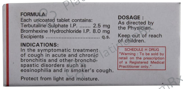 Grilinctus BM 2.5/8mg Tablet 10s