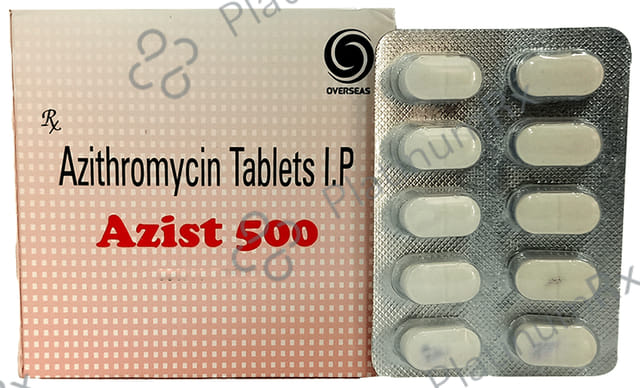Azist 500mg Tablet 10s (Overseas)