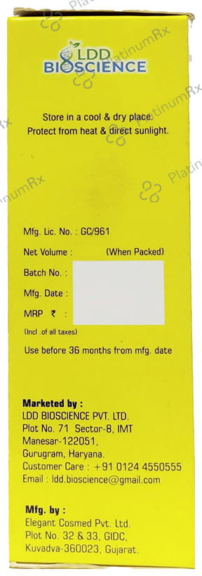 LDD Bioscience Jaborandi Hair Oil 100 ml