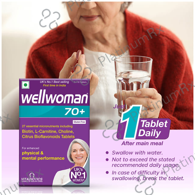 Wellwoman 70 Plus Tablet 10s