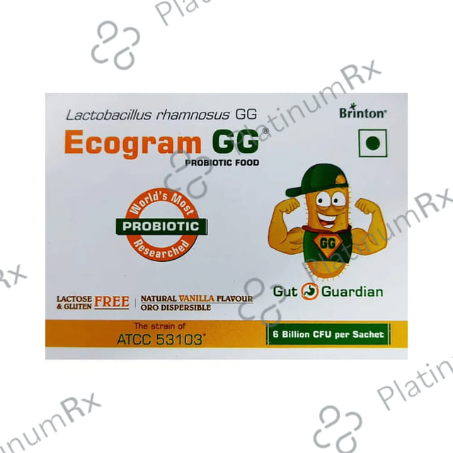Ecogram GG Oro Dispersible Granules Natural Vanilla