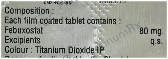 Tefostat 80mg Tablet