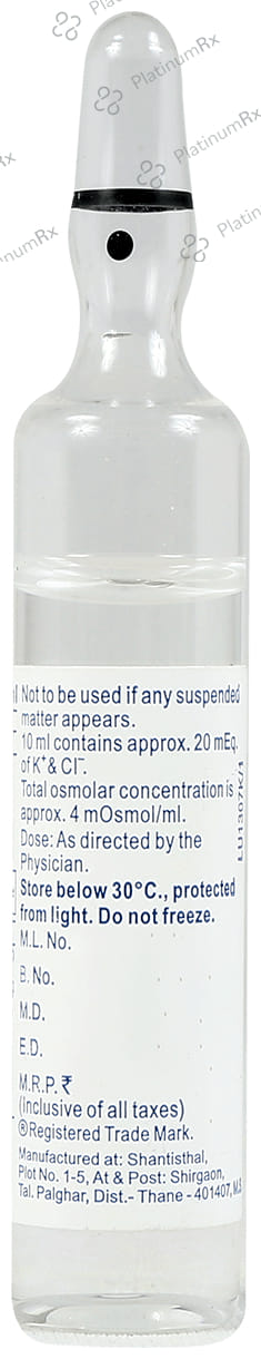 Potcl 150mg Injection 10ml