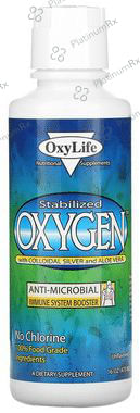 Oxy Life Stabilized Oxygen With Colloidal Silver and Aloe Vera