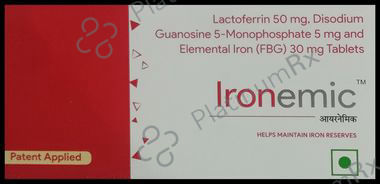 Ironemic 5/19/50Mg Tablet 10s