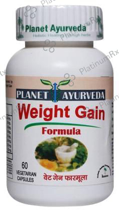 Planet Ayurveda Weight Gain Formula Capsule