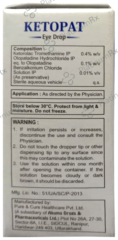 Ketopat Eye Drop