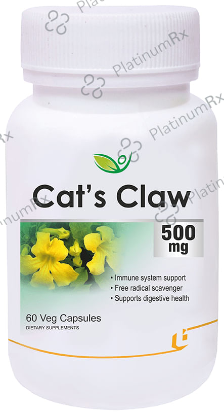 Biotrex Cat's Claw 500mg Veg Capsule