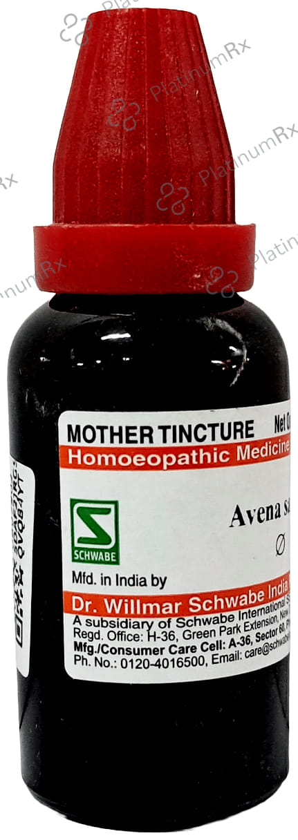 Dr Willmar Schwabe India Avena Sativa Mother Tincture Q