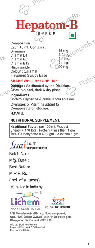 Hepatom-B Syrup
