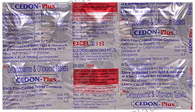 Cedon Plus 200 mg/200 mg Tablet