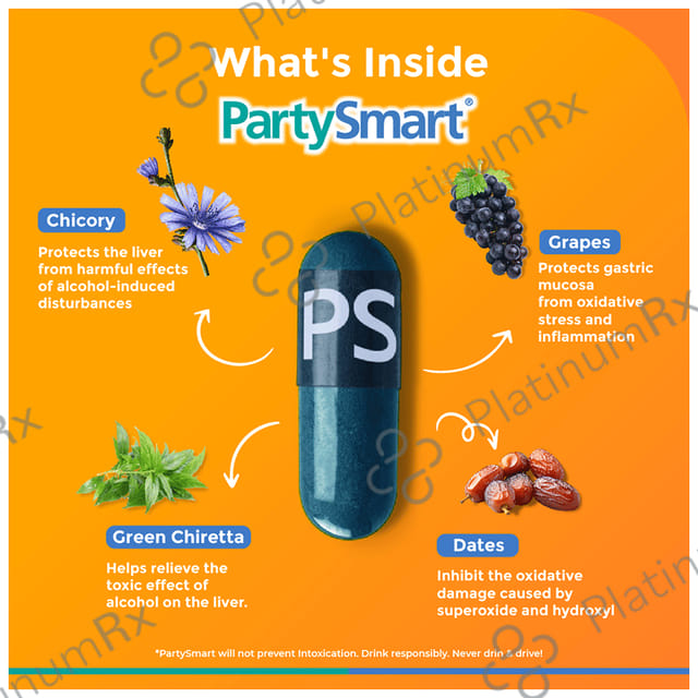 Himalaya Wellness PartySmart Capsule 5s