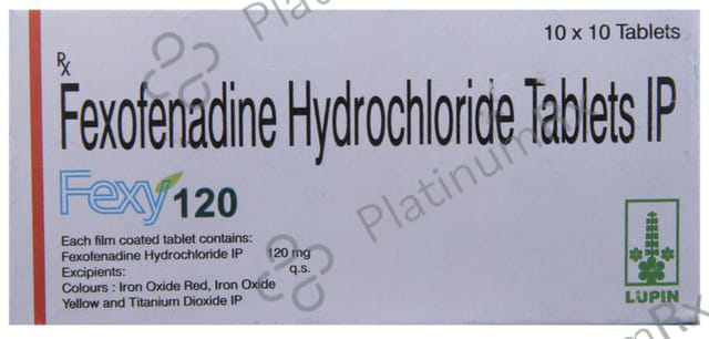 Fexy 120mg Tablet 10s