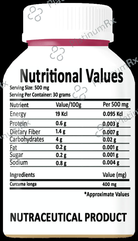 Aarsha Ayur Essentials Nano Curcumin Capsule