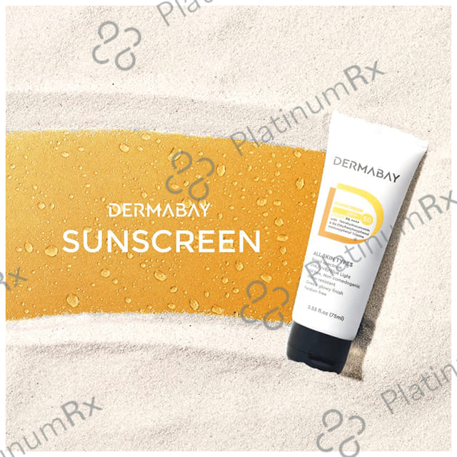 Dermabay Sunscreen SPF 50 Cream 75ml