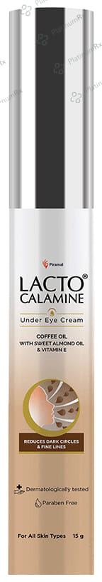 Piramal Lacto Calamine Under Eye Cream for Dark Circles & Fine Lines