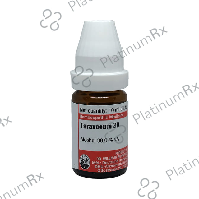 Dr Willmar Schwabe Germany Taraxacum Dilution 30