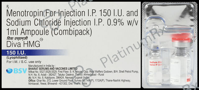 Diva Hmg 150i.u Injection