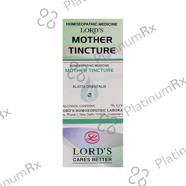 Lord's Blatta Orientalis Mother Tincture Q