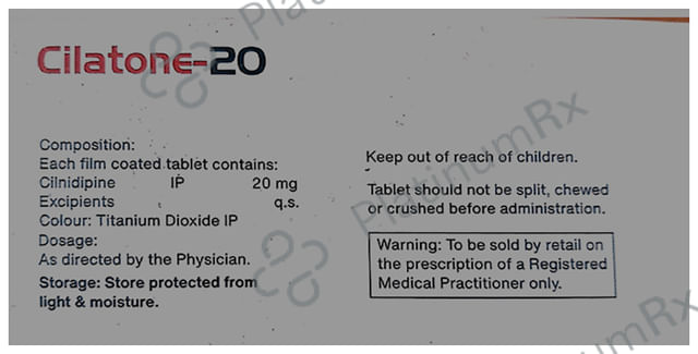 Cilatone 20 Tablet