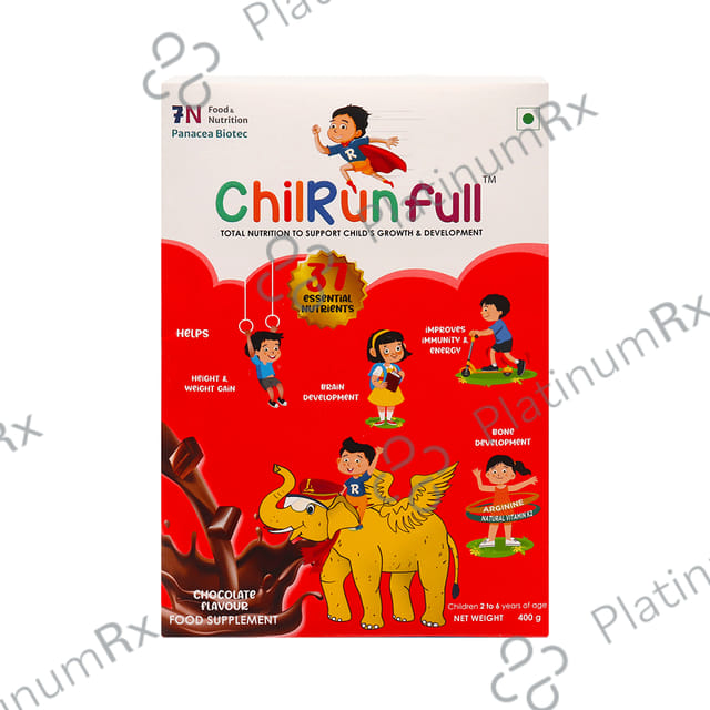 ChilRunfull 2+ Drink For Children’s Growth and Development Chocolate 400 gm