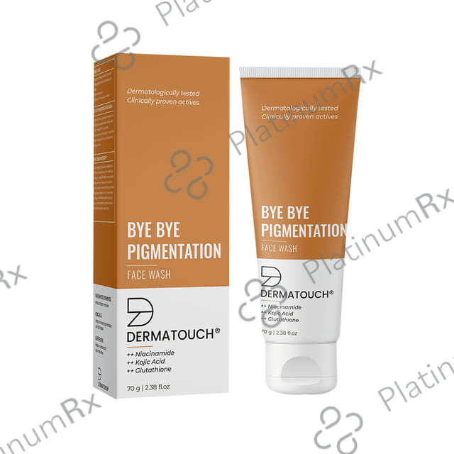 Dermatouch Bye Bye Pigmentation Face Wash 70gm