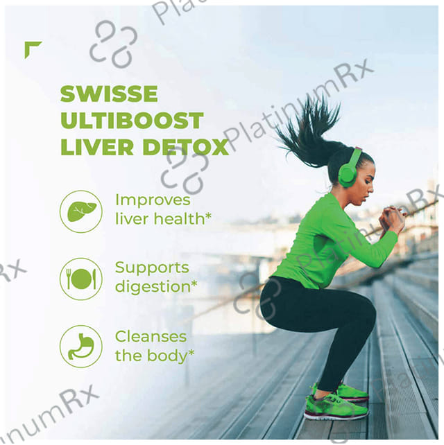 Swisse Ultiboost Liver Detox for Healthy Digestion & Liver Health - Tablet 30 tablets