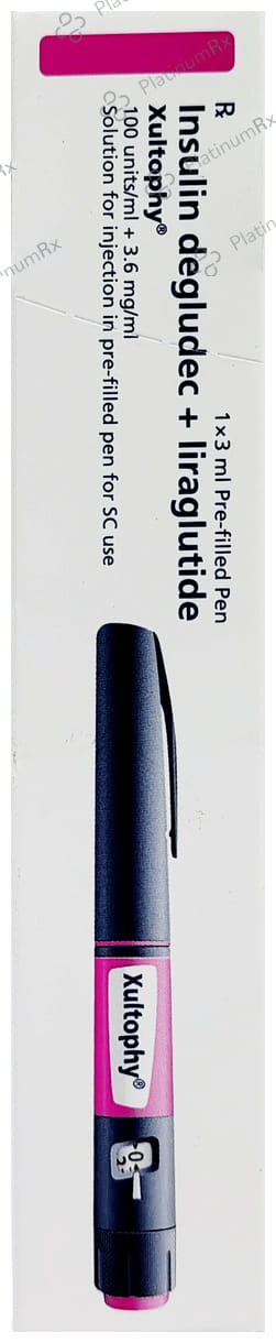 Xultophy 3.6/100mg (100 IU/ml) (5*3ml Disposable Pen)