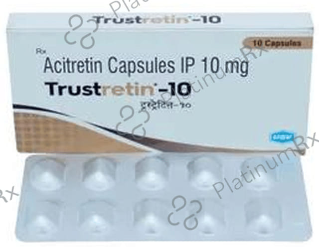Trustretin 10mg Capsule 10s