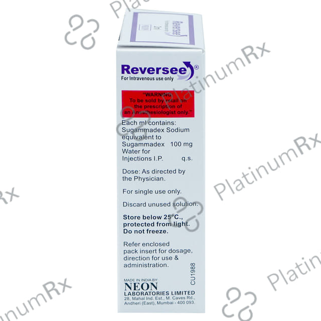 Reversee 100mg Injection 2ml