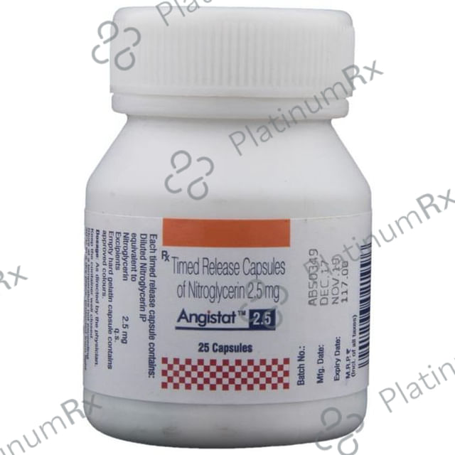 Angistat 2.5 Capsule TR 25 capsules Capsule TR
