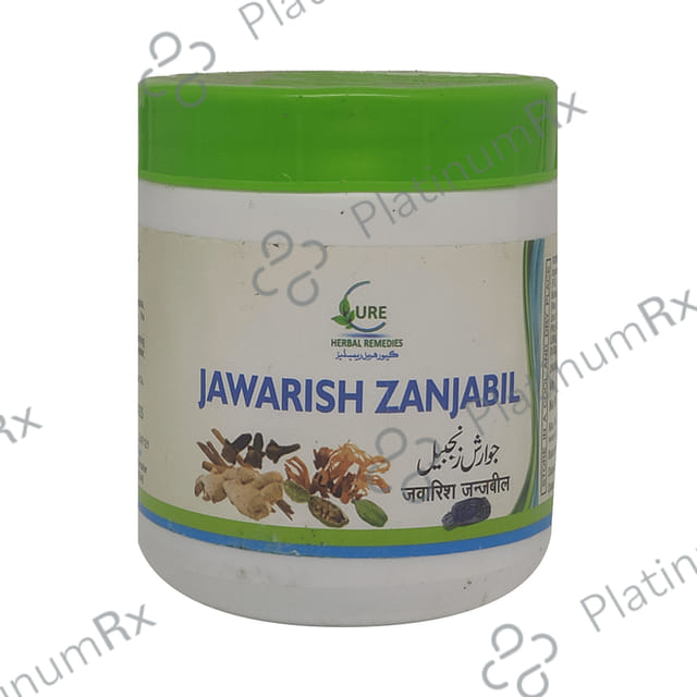 Cure Herbal Remedies Jawarish Zanjabil 125 gm