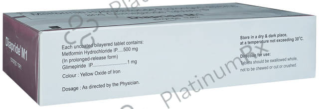 Diapride M 1/500mg Tablet PR 15s