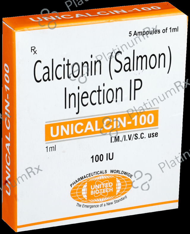 Unicalcin 100IU Injection 1ml
