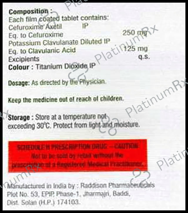 Genorox CV 250mg Tablet 10s