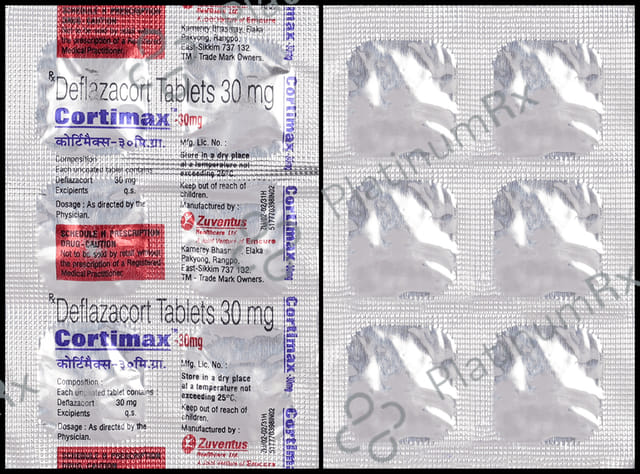 Cortimax 30mg Tablet 6s