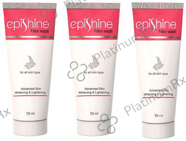 Epishine Face Wash (70ml Each) 3 Tube