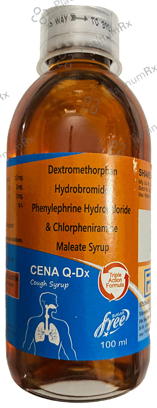 Cena Q Dx Syrup Sugar Free 100ml