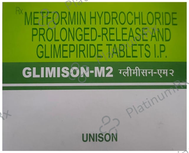 Glimison M 2/500mg Tablet PR 15s