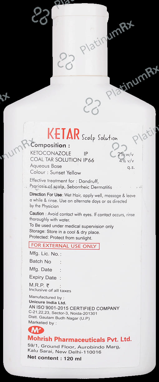 Ketar Scalp Solution