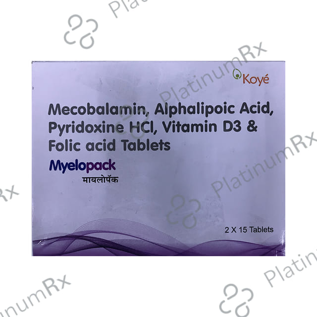 Myelopack Tablet 15s