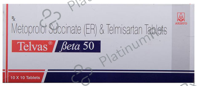 Telvas Beta 50/40mg Tablet ER 10s