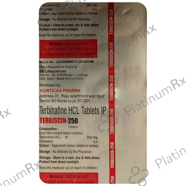 Terbiscin 250 Tablet