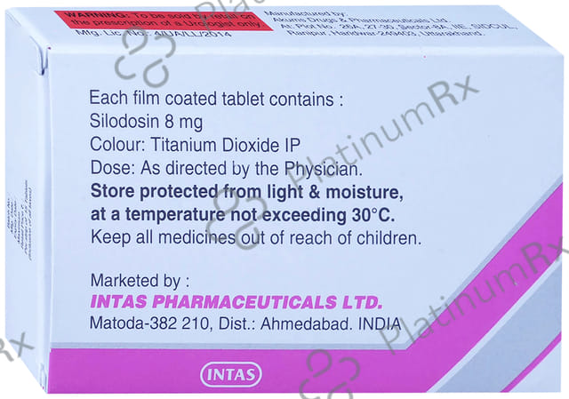 Silotime 8mg Tablet 15s